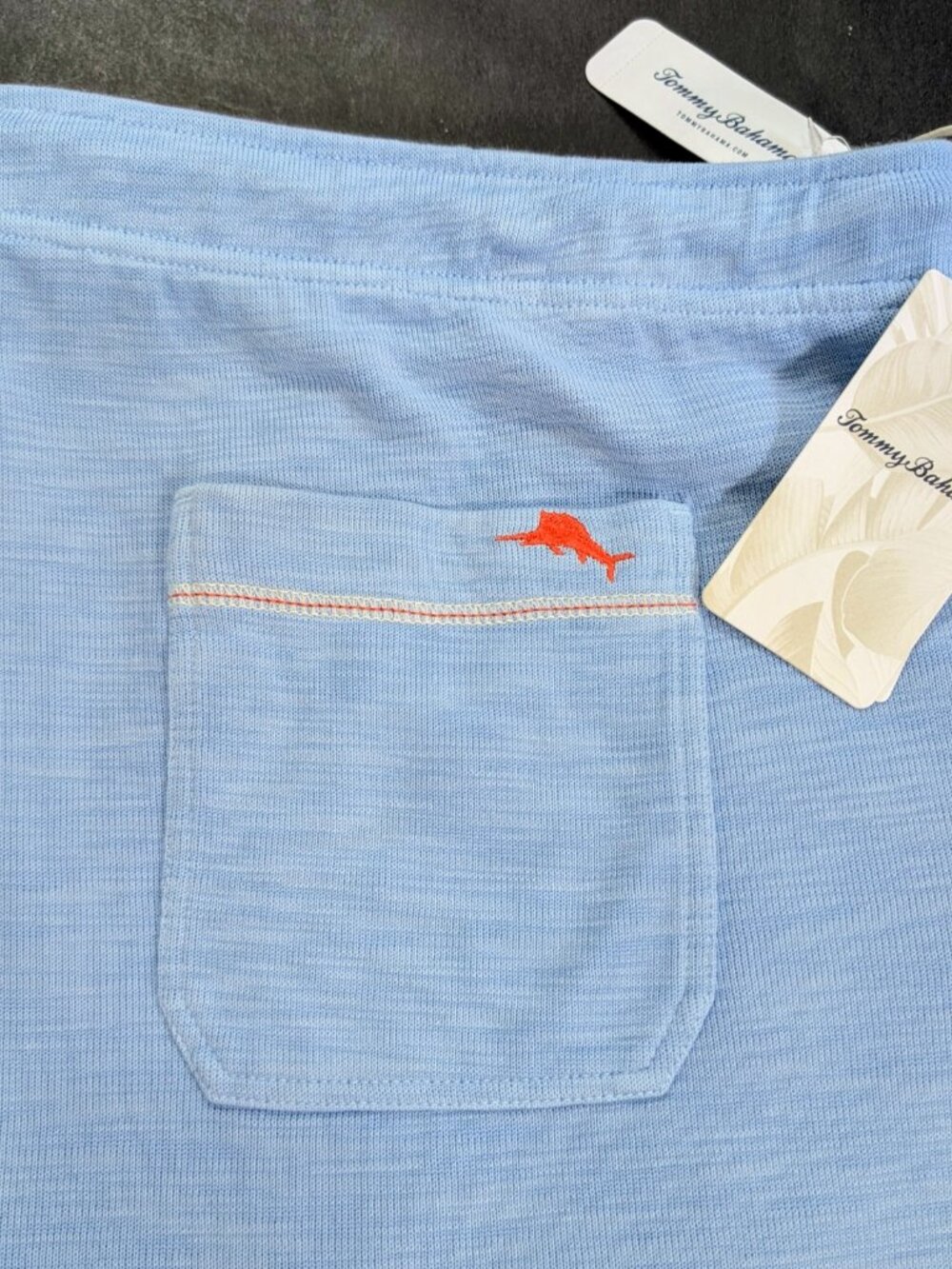 $99 Tommy Bahama Tobago Men`s Bay Shorts Size XL 36 Sky Blue